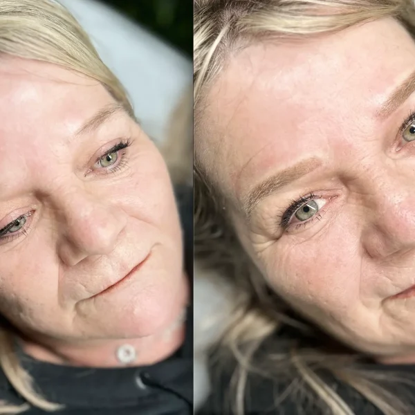 combination brow tattoo