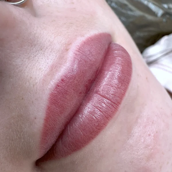 ombre lip blush tattoo