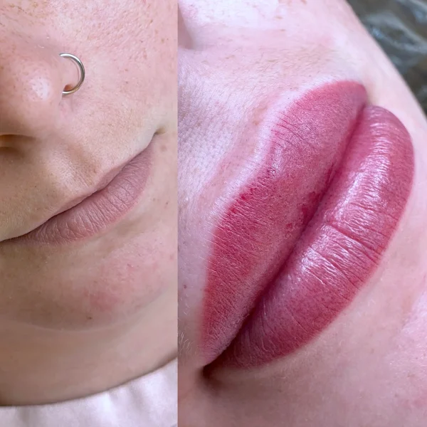 ombre lips cosmetic tattoo